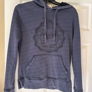 Vans Navy Hoodie with Front Emblem